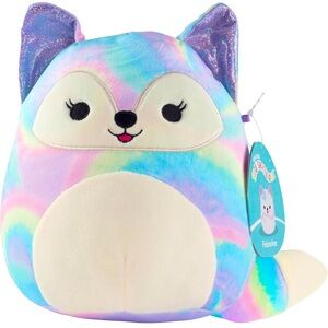 Squishmallows NWT 8” Felexine Rainbow Fox Plush Stuffed Animal Toy